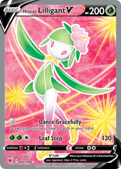 Hisuian Lilligant V 162/189 Rare Ultra card from Astral Radiance