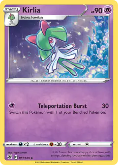 Kirlia 061/189 Uncommon card from Astral Radiance