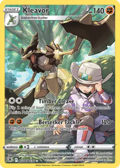 Kleavor TG08/TG30 Trainer Gallery Rare Holo card from Astral Radiance