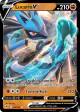 Lucario V 078/189 Rare Holo V card from Astral Radiance