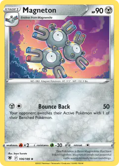 Magneton 106/189 Uncommon card from Astral Radiance