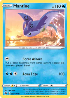 Mantine 034/189 Common card from Astral Radiance