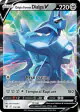 Origin Forme Dialga V 113/189 Rare Holo V card from Astral Radiance