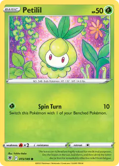 Petilil 015/189 Common card from Astral Radiance