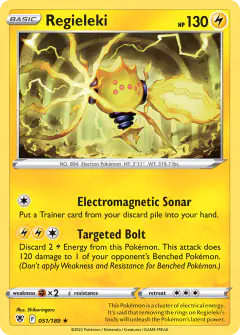 Regieleki 051/189 Rare card from Astral Radiance