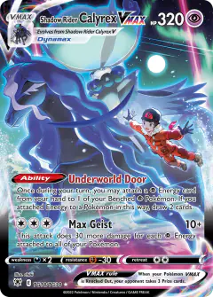 Shadow Rider Calyrex VMAX TG18/TG30 Rare Holo VMAX card from Astral Radiance