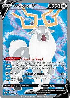 Wyrdeer V 180/189 Rare Ultra card from Astral Radiance