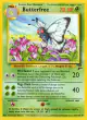 Butterfree 34/130 Uncommon card from Base Set 2