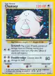 Chansey 3/130 Rare Holo card from Base Set 2