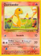 Charmander 69/130 Common card from Base Set 2