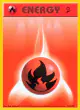 Fire Energy 126/130 Common card from Base Set 2