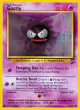Gastly 75/130 Common card from Base Set 2
