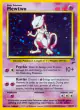 Mewtwo 10/130 Rare Holo card from Base Set 2