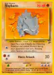 Rhyhorn 90/130 Common card from Base Set 2