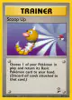 Scoop Up 107/130 Rare card from Base Set 2