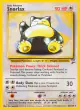 Snorlax 30/130 Rare card from Base Set 2