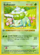 Bulbasaur 44/102 Common card from Base Set