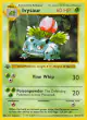 Ivysaur 30/102 Uncommon card from Base Set