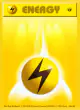 Lightning Energy 100/102 card from Base Set