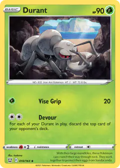 Durant 010/163 Uncommon card from Battle Styles