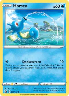 Horsea 031/163 Common card from Battle Styles