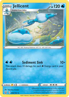 Jellicent 042/163 Rare card from Battle Styles