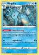 Kingdra 033/163 Rare Holo card from Battle Styles