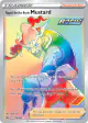 Rapid Strike Style Mustard 176/163 Rare Rainbow card from Battle Styles