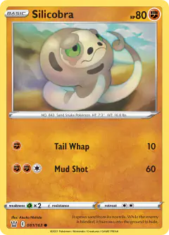 Silicobra 081/163 Common card from Battle Styles
