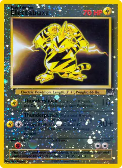 Electabuzz 1 Promo card from Best of Game