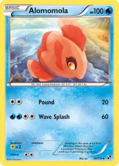 Alomomola 38/114 Uncommon card from Black & White Base