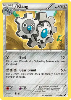 Klang 75/114 Uncommon card from Black & White Base