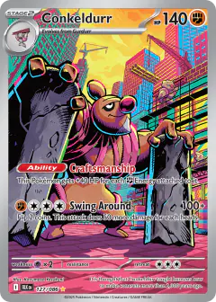 Conkeldurr 127/086 Illustration Rare card from Black Bolt