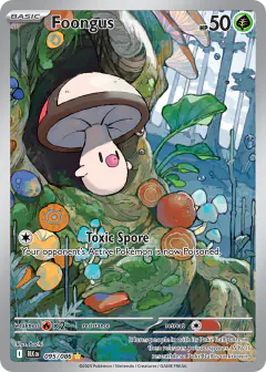 Foongus 095/086 Illustration Rare card from Black Bolt
