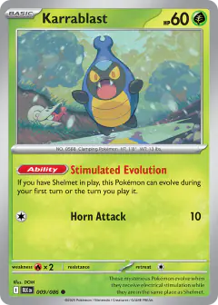 Karrablast 009/086 Common card from Black Bolt