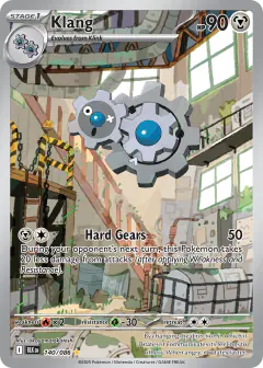 Klang 140/086 Illustration Rare card from Black Bolt