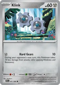 Klink 061/086 Common card from Black Bolt