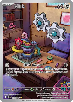 Klink 139/086 Illustration Rare card from Black Bolt