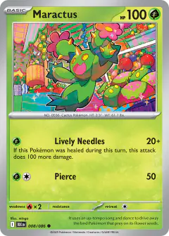Maractus 008/086 Common card from Black Bolt
