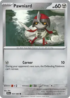 Pawniard 064/086 Common card from Black Bolt