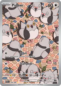 Pidove 148/086 Illustration Rare card from Black Bolt