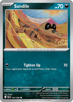 Sandile 057/086 Common card from Black Bolt
