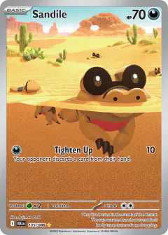 Sandile 135/086 Illustration Rare card from Black Bolt
