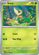 Snivy 001/086 Common card from Black Bolt