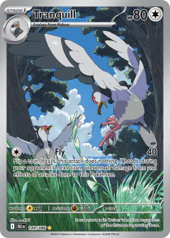 Tranquill 149/086 Illustration Rare card from Black Bolt