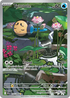 Tympole 103/086 Illustration Rare card from Black Bolt