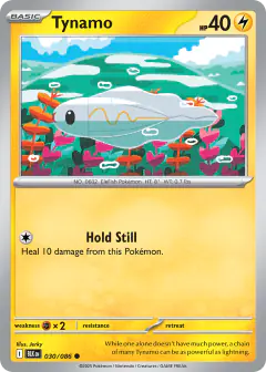 Tynamo 030/086 Common card from Black Bolt