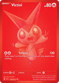 Victini 171/086 Rare card from Black Bolt