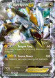 Black Kyurem-EX 101/149 Rare Holo EX card from Boundaries Crossed