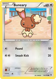 Buneary 116/149 Common card from Boundaries Crossed